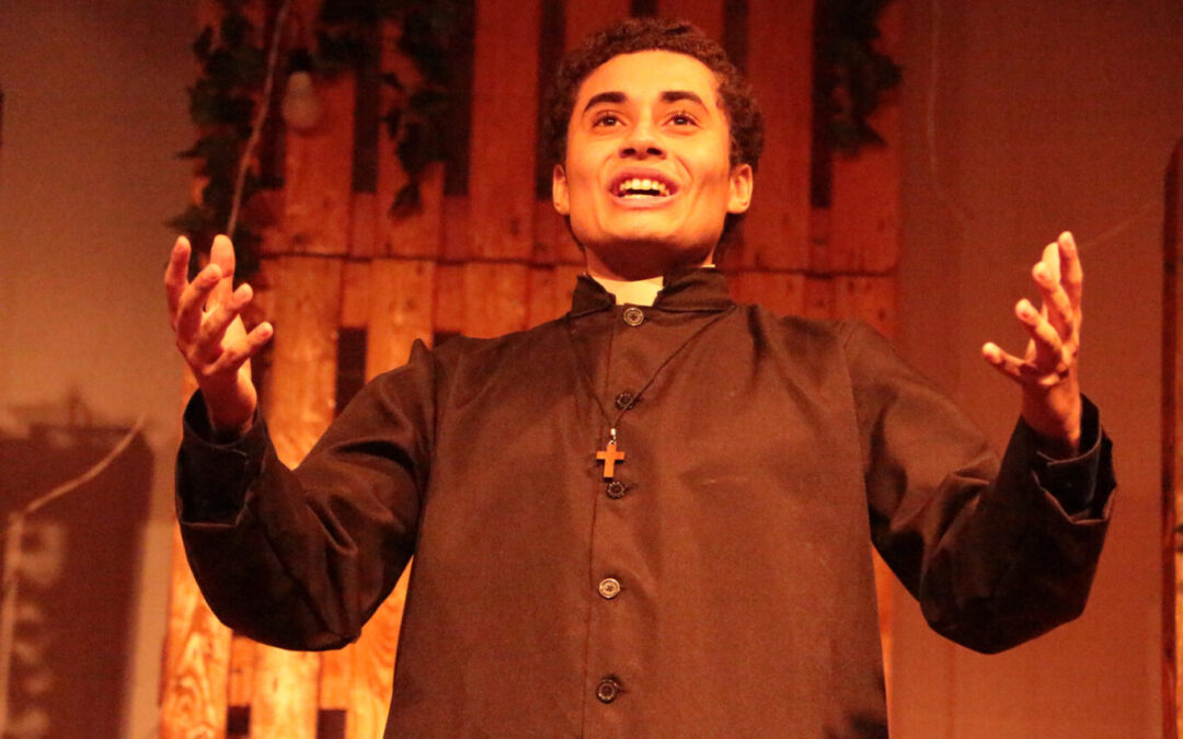 Estudantes realizam espetáculo teatral em homenagem a Dom Bosco